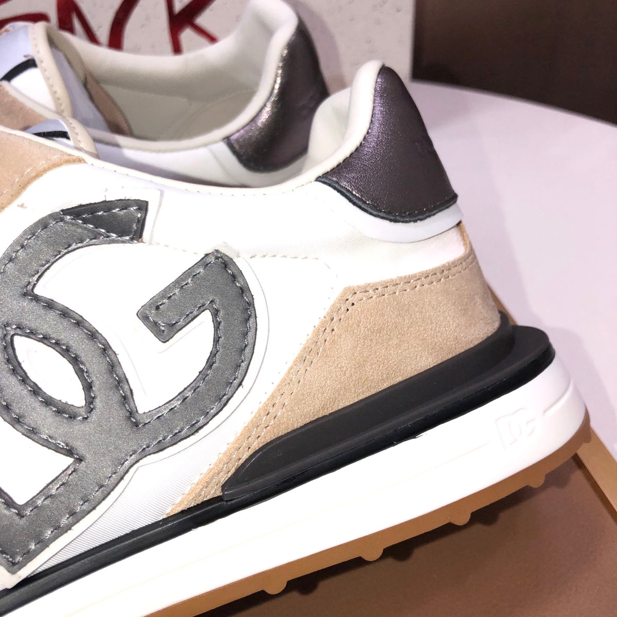 Dolce & Gabbana DG Low-Top Sneakers in Calfskin