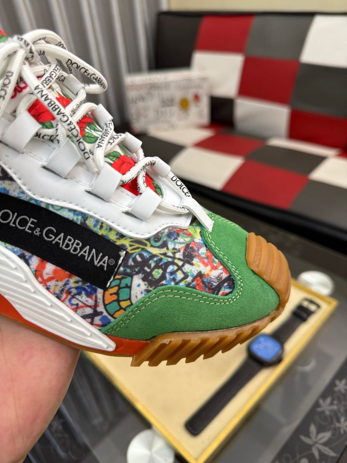 Dolce & Gabbana DG Men's Fashion Athletic Casual Sneakers
