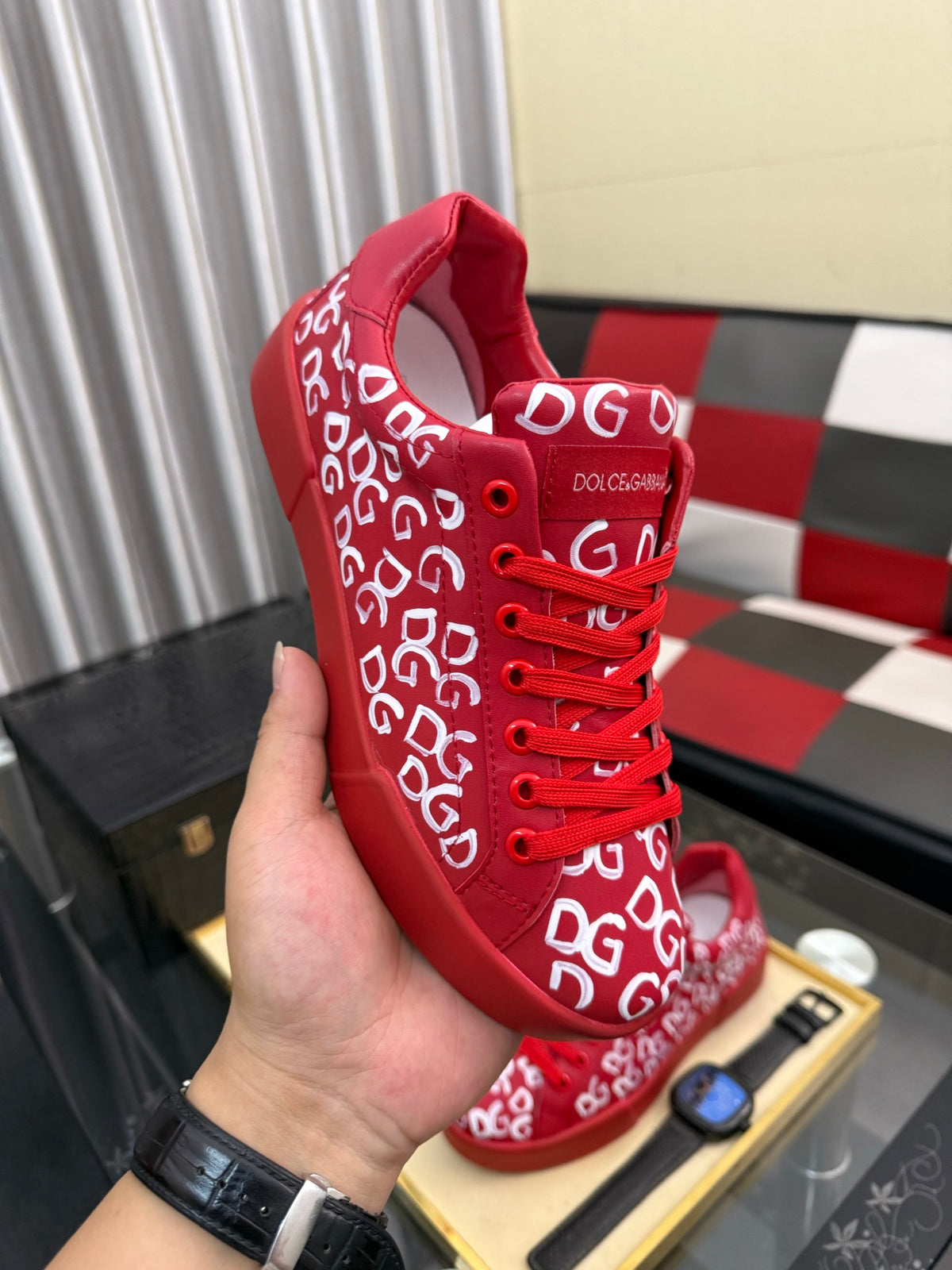 Dolce & Gabbana DG Men's Fashion Athletic Casual Sneakers