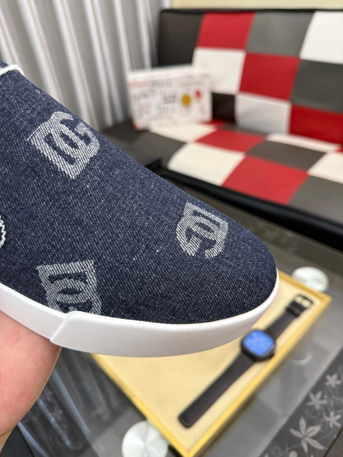 Dolce & Gabbana DG Men's Fashion Athletic Casual Sneakers