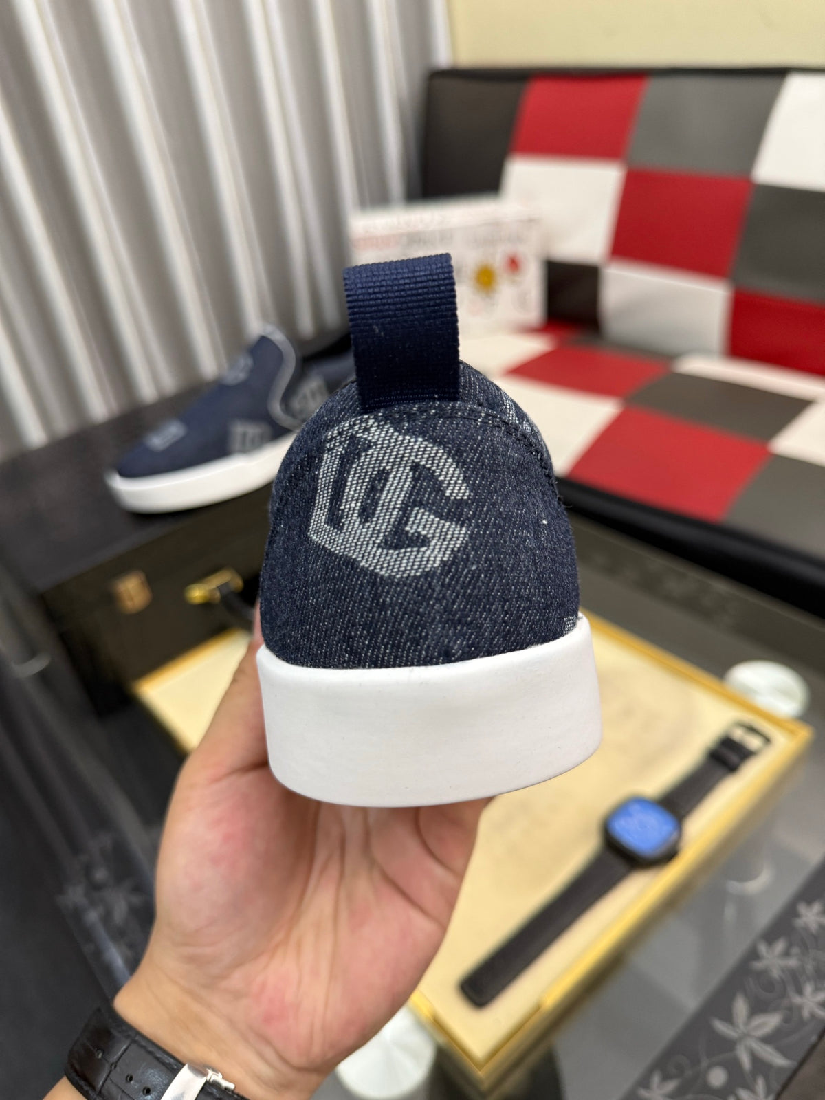 Dolce & Gabbana DG Men's Fashion Athletic Casual Sneakers