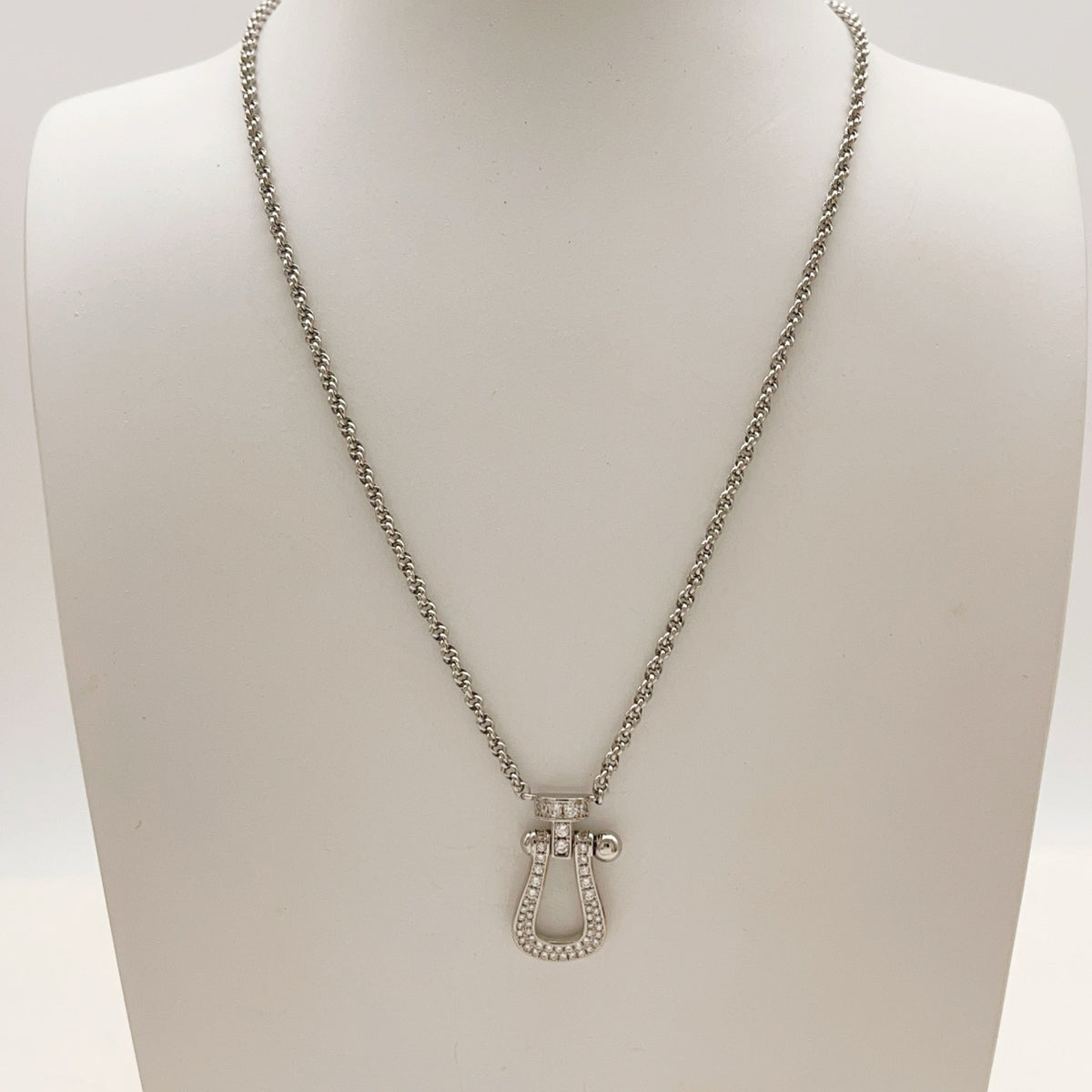 silver brass tassel Necklace for women - alternate angle view 5