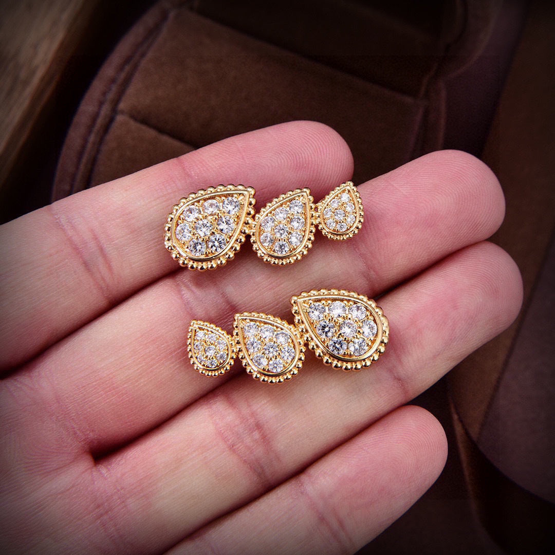 unique Drop Earrings for women - alternate angle view 5