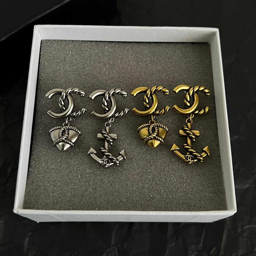 elegant Stud Earrings for women - alternate angle view 3