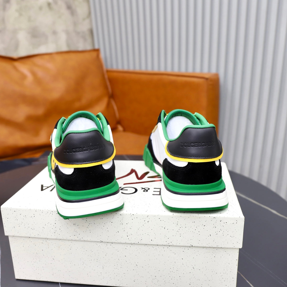 Dolce & Gabbana DG Men's Color-Block Casual Sneakers