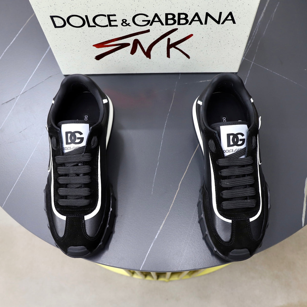 Dolce & Gabbana DG Men's Color-Block Casual Sneakers
