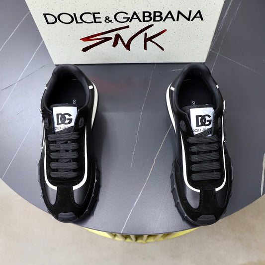 Dolce & Gabbana DG Men's Color-Block Casual Sneakers