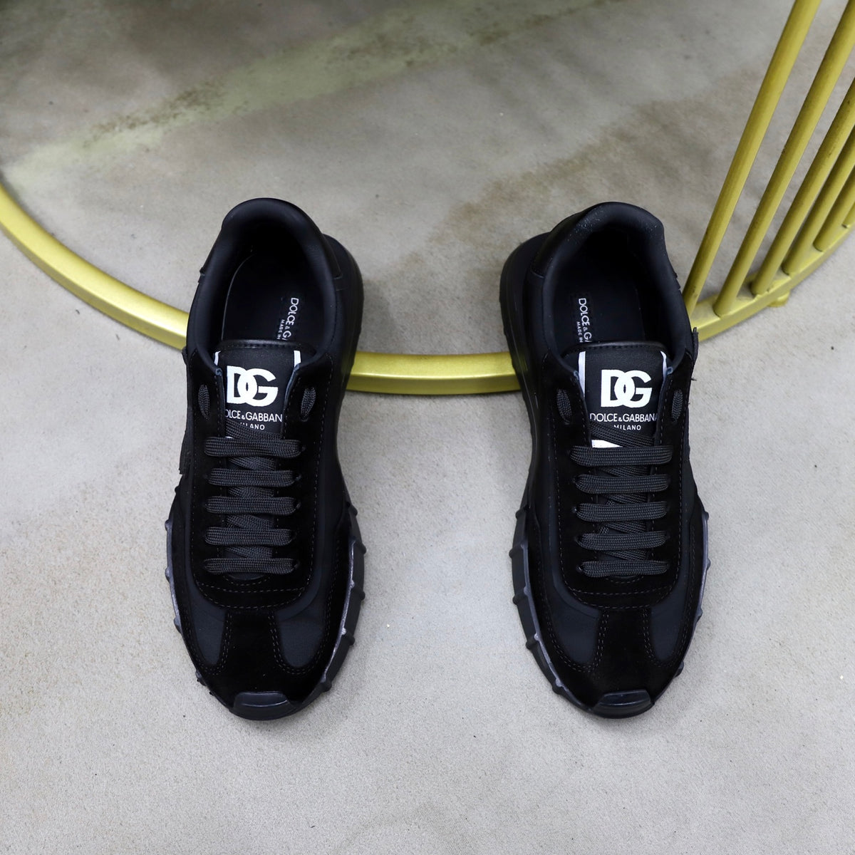 Dolce & Gabbana DG Men's Color-Block Casual Sneakers