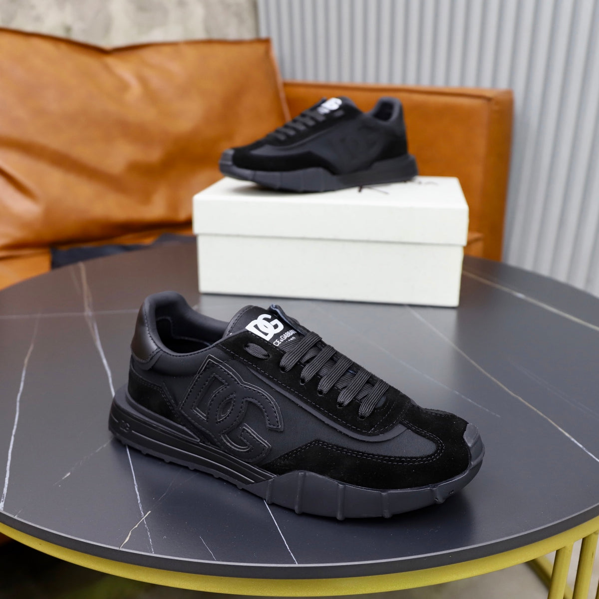 Dolce & Gabbana DG Men's Color-Block Casual Sneakers