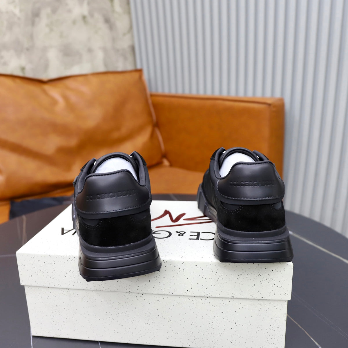 Dolce & Gabbana DG Men's Color-Block Casual Sneakers