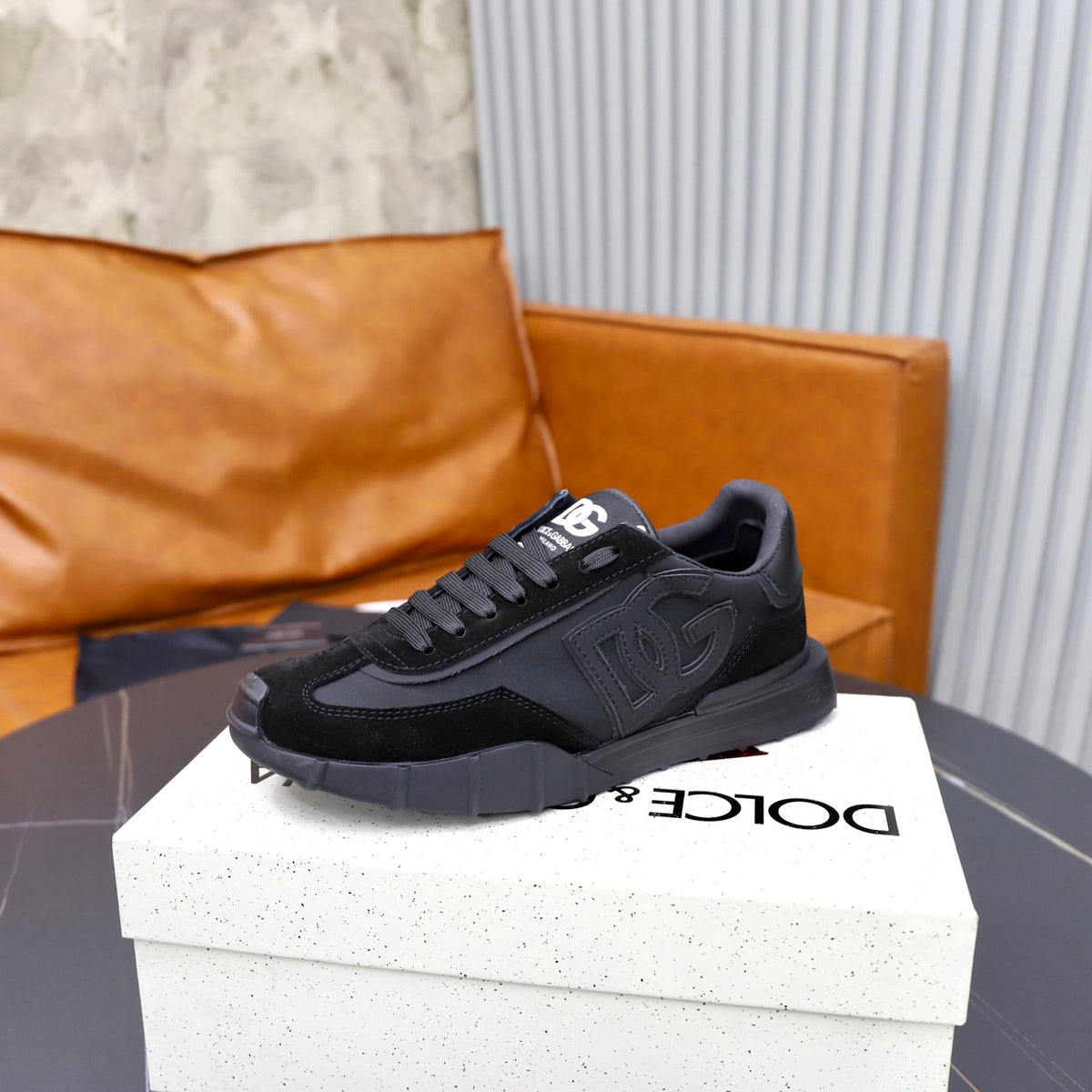 Dolce & Gabbana DG Men's Color-Block Casual Sneakers