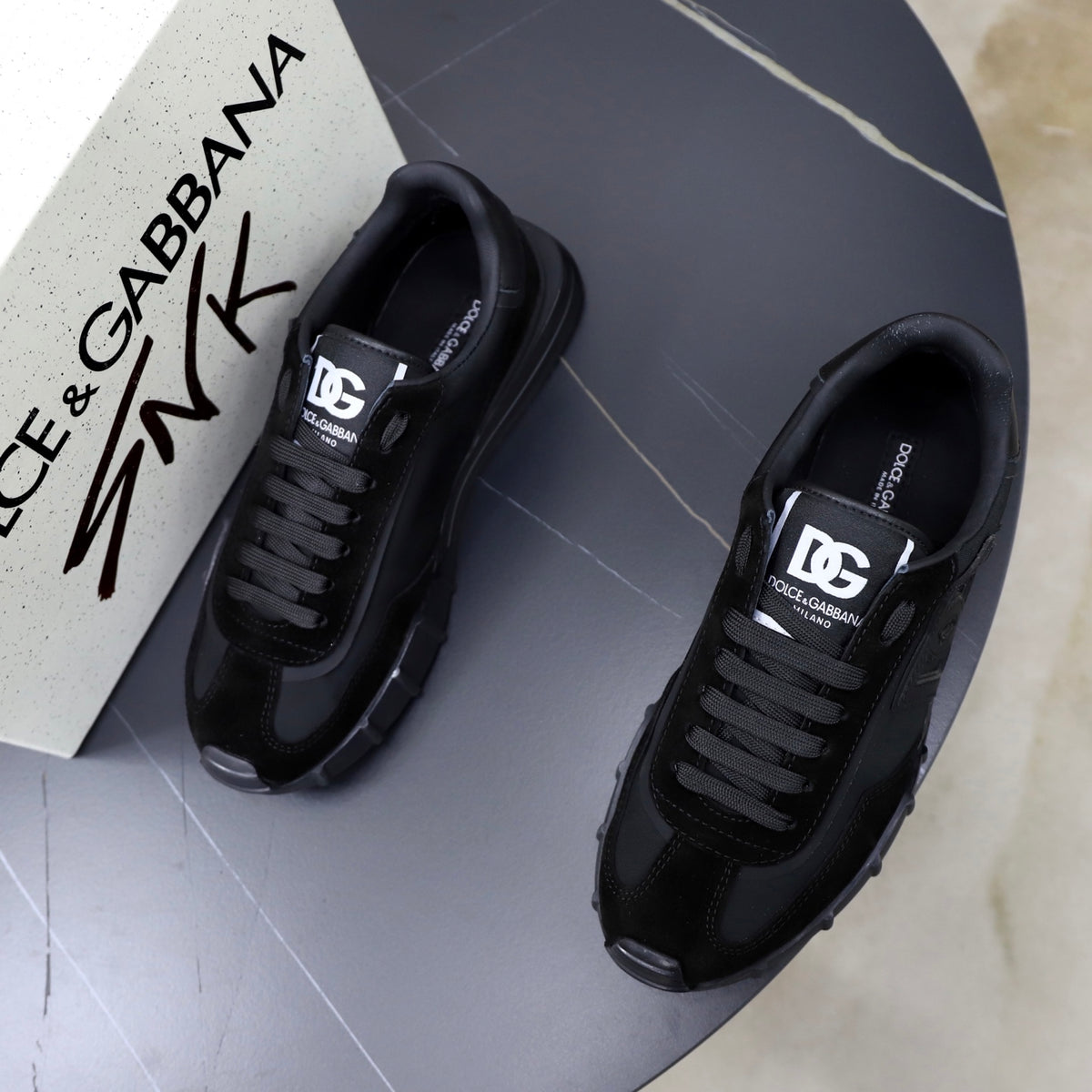 Dolce & Gabbana DG Men's Color-Block Casual Sneakers