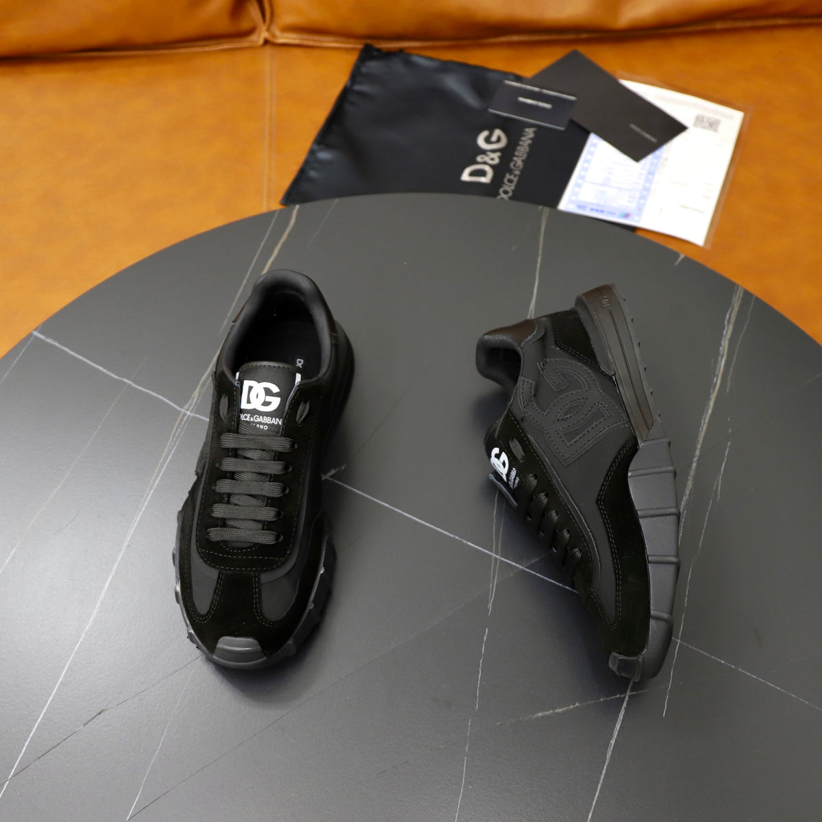 Dolce & Gabbana DG Men's Color-Block Casual Sneakers