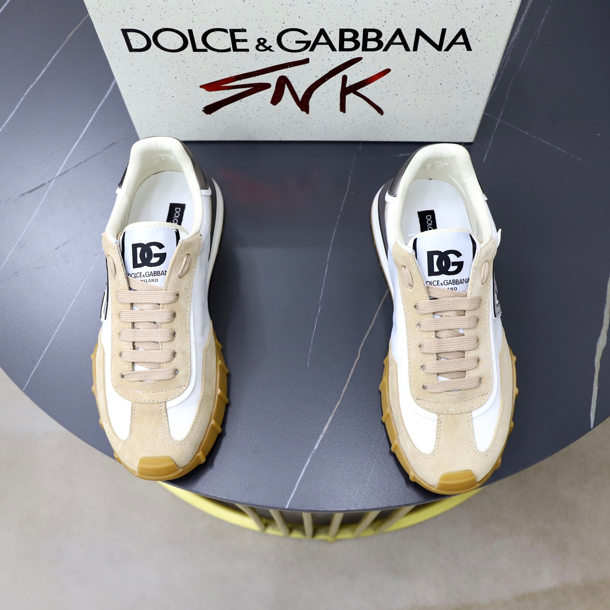 Dolce & Gabbana DG Men's Color-Block Casual Sneakers