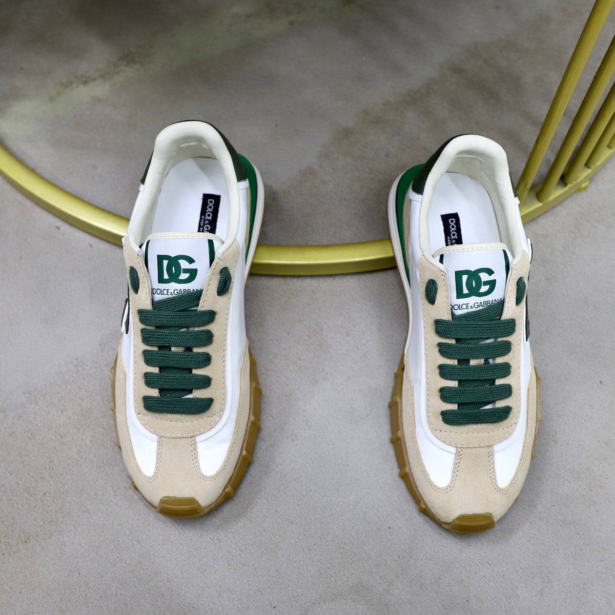 Dolce & Gabbana DG Men's Color-Block Casual Sneakers