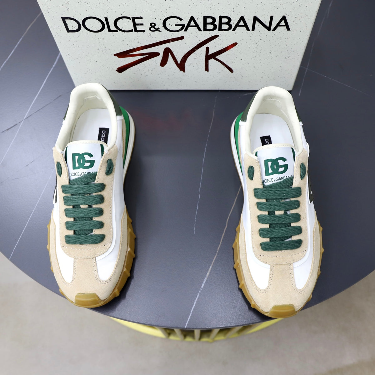 Dolce & Gabbana DG Men's Color-Block Casual Sneakers