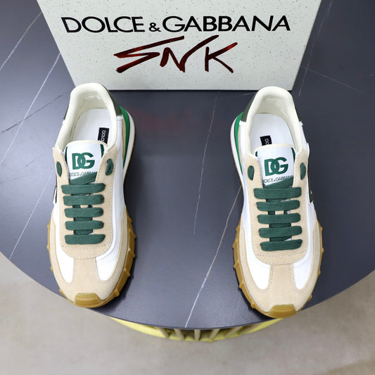 Dolce & Gabbana DG Men's Color-Block Casual Sneakers