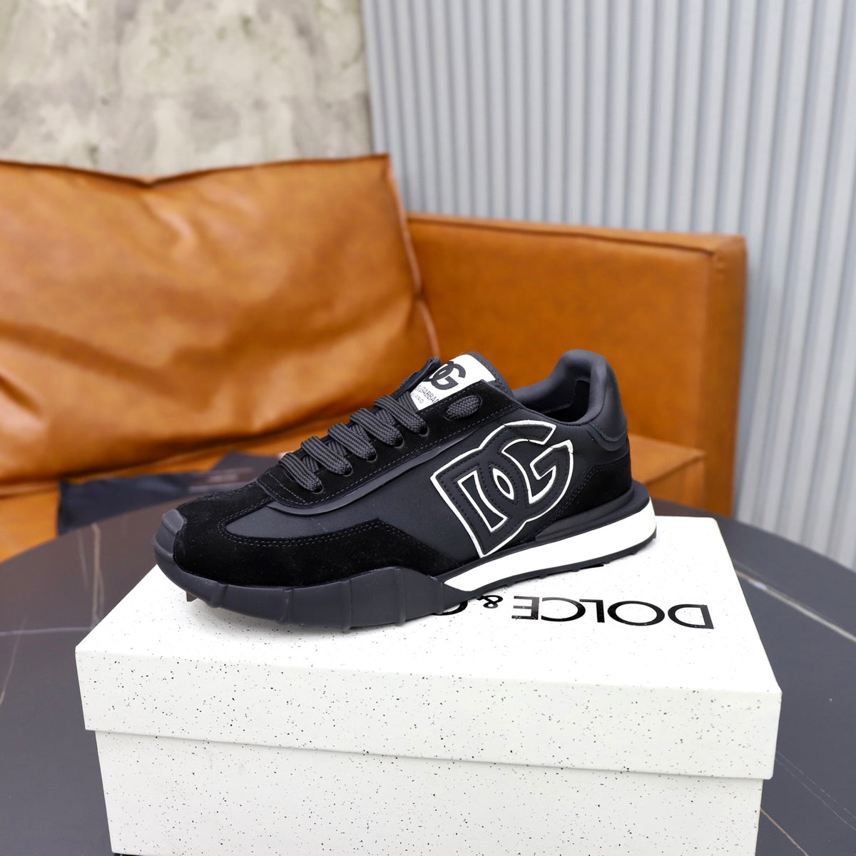 Dolce & Gabbana DG Men's Color-Block Casual Sneakers
