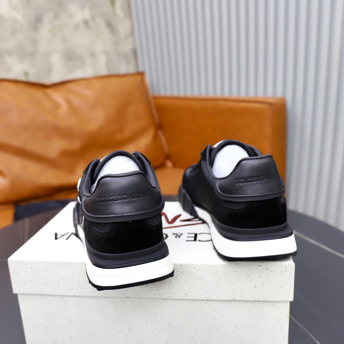 Dolce & Gabbana DG Men's Color-Block Casual Sneakers
