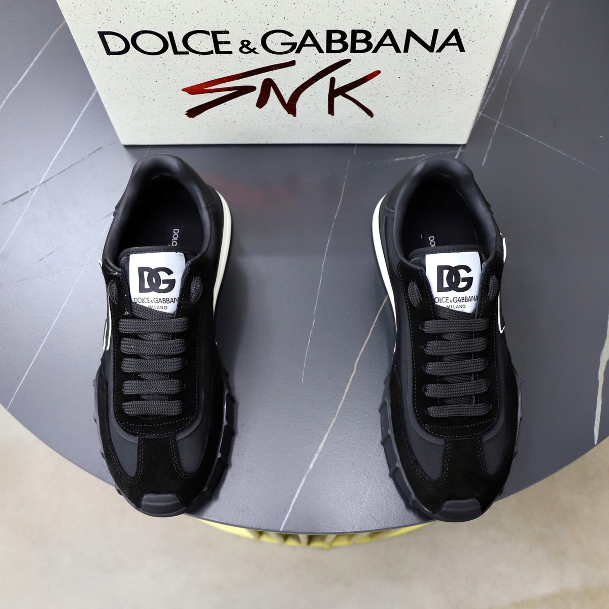 Dolce & Gabbana DG Men's Color-Block Casual Sneakers