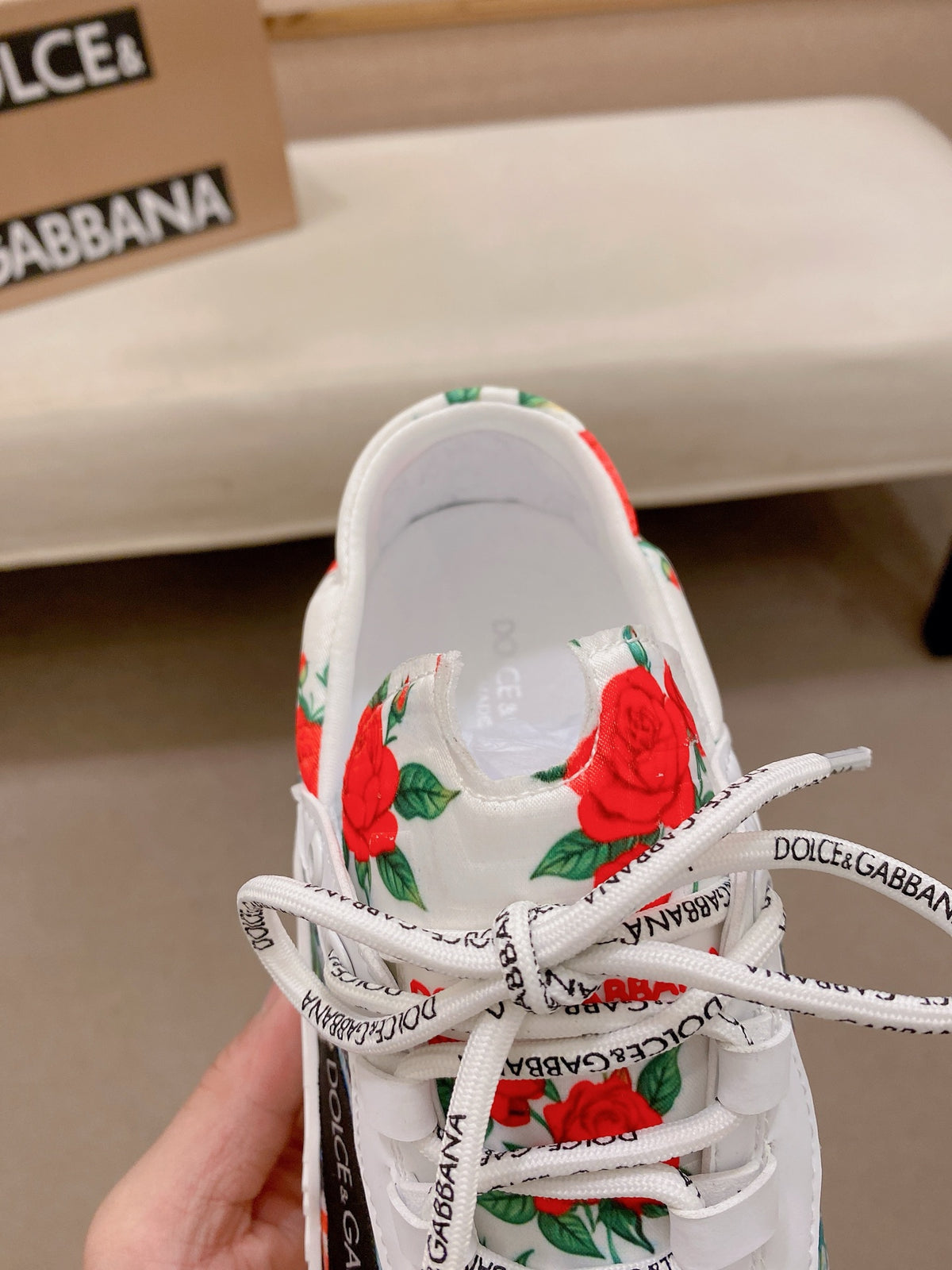 Dolce & Gabbana DG Couple's Athletic Casual Sneakers
