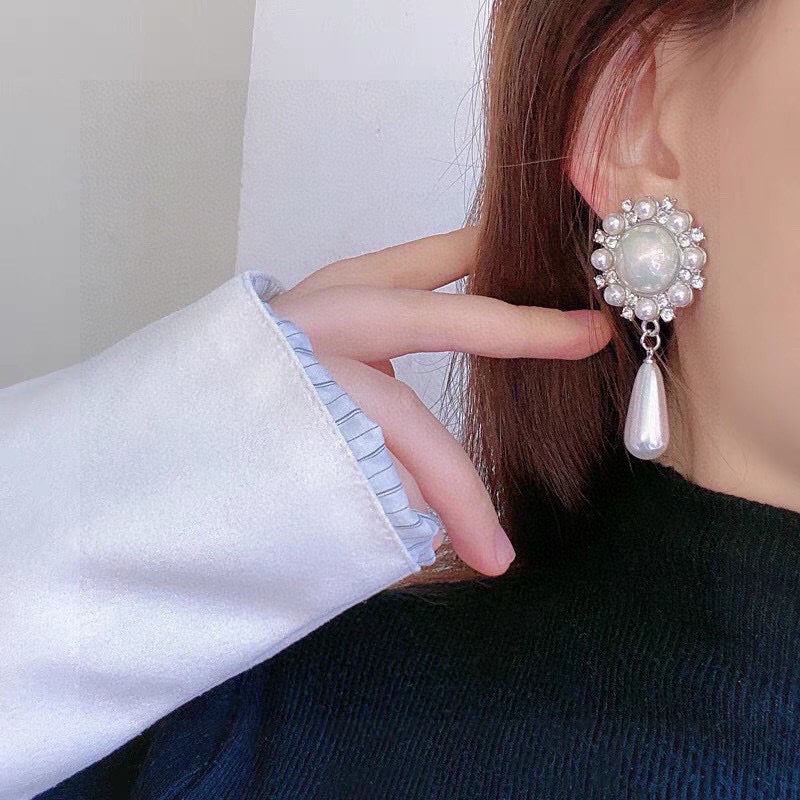 sun Stud Earrings for women - alternate angle view 2