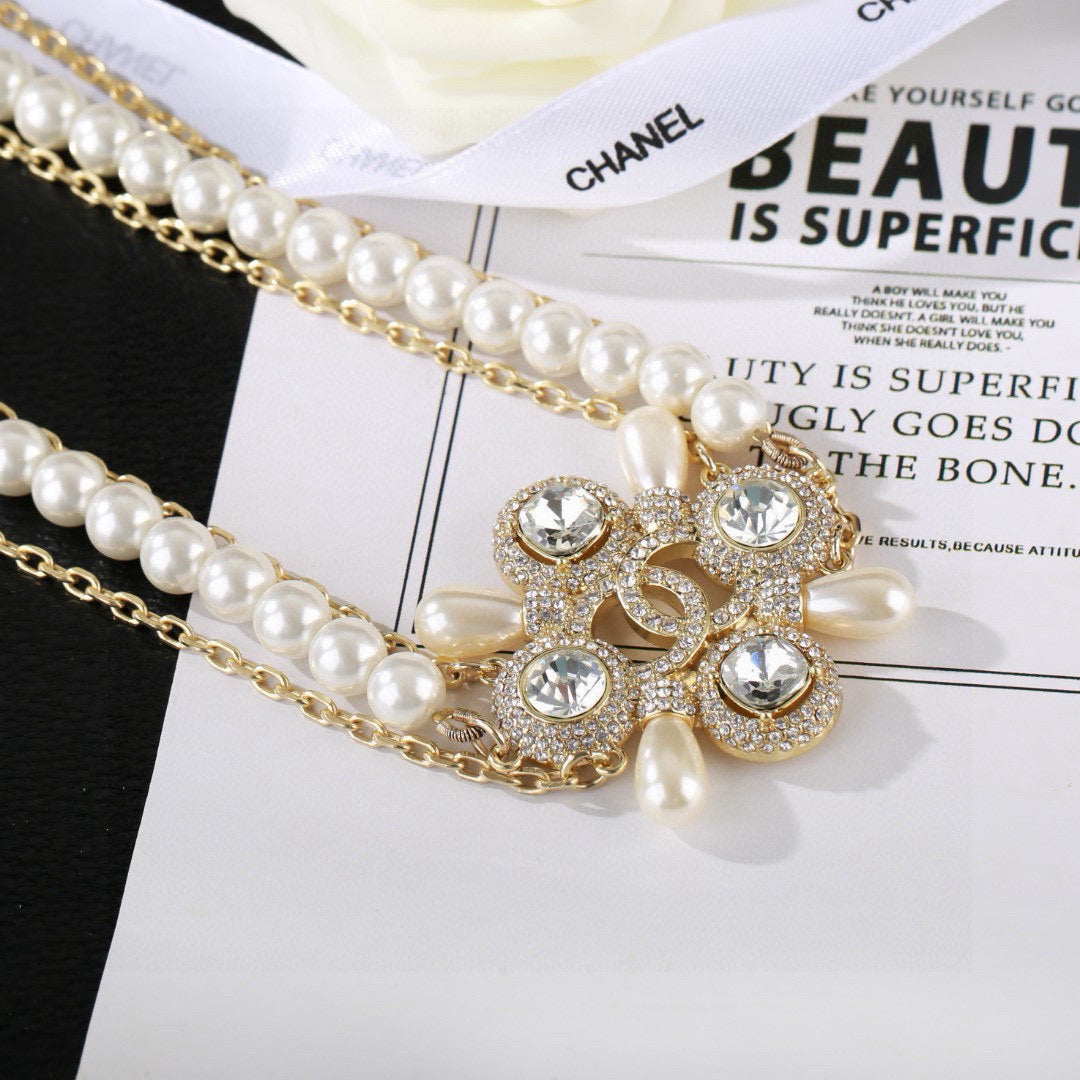 yellow brass Waist Chain for women - alternate angle view 5