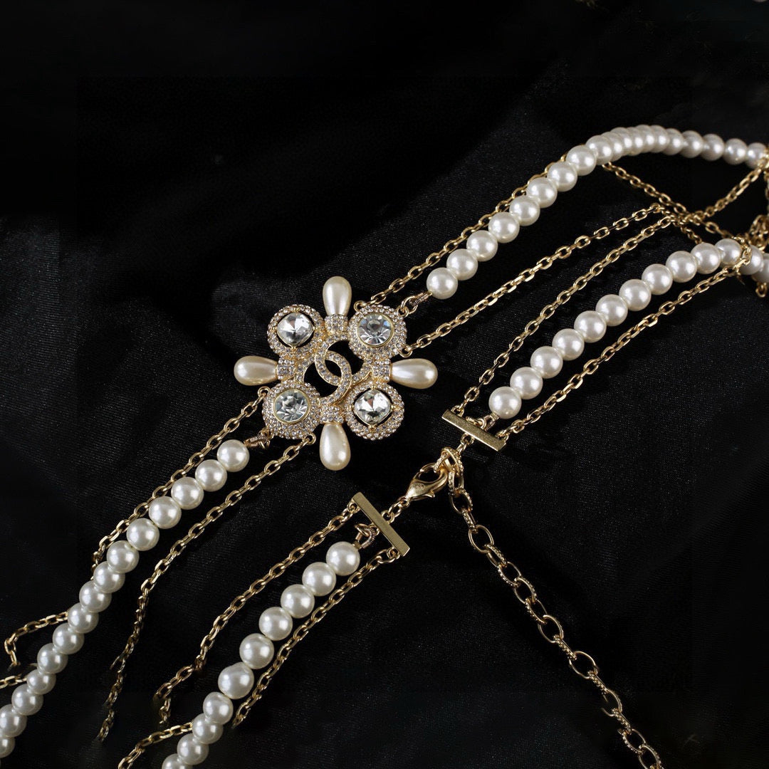 yellow brass Waist Chain for women - alternate angle view 8
