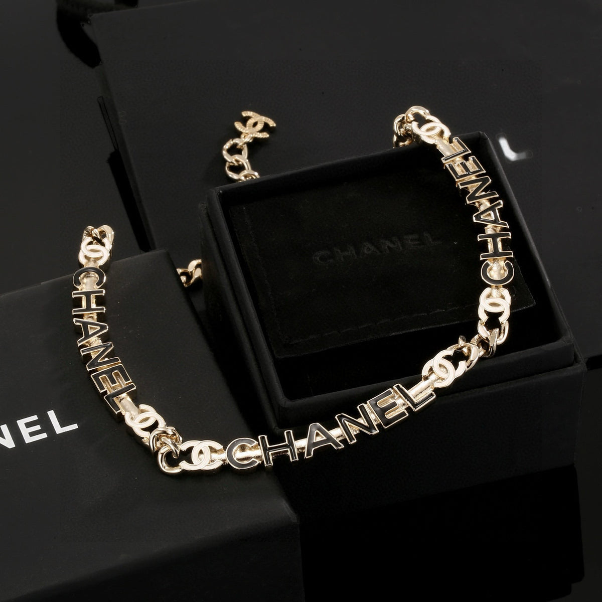 letter Necklace for women - alternate angle view 2