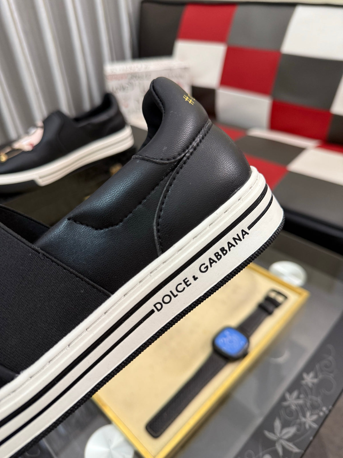 Dolce & Gabbana DG Classic Calfskin Casual Shoes