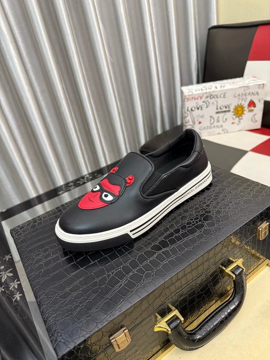 Dolce & Gabbana DG Classic Calfskin Casual Shoes