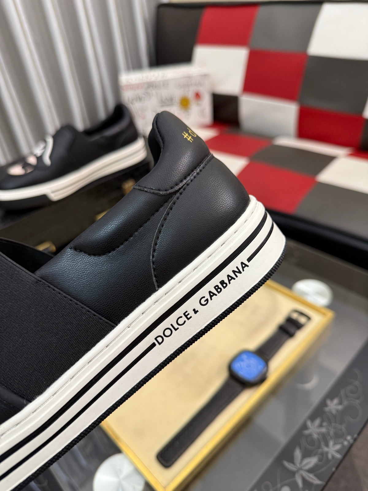 Dolce & Gabbana DG Classic Calfskin Casual Shoes