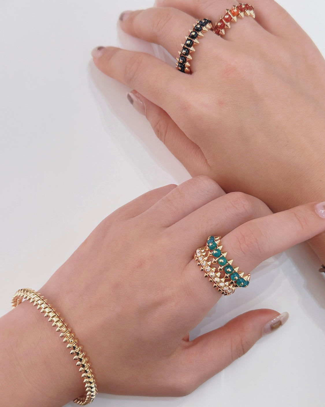gold Ring for women - alternate angle view 2