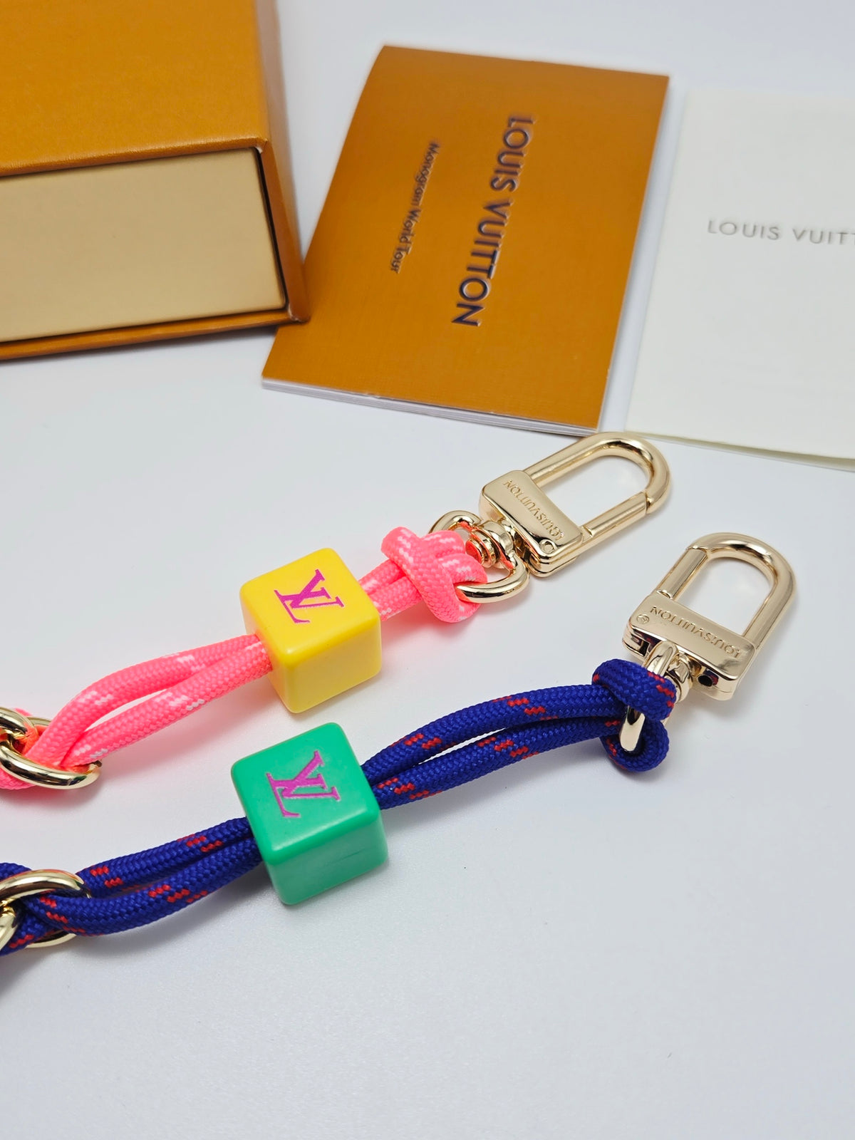 gold leather letter fashion accessory for women - alternate angle view 3