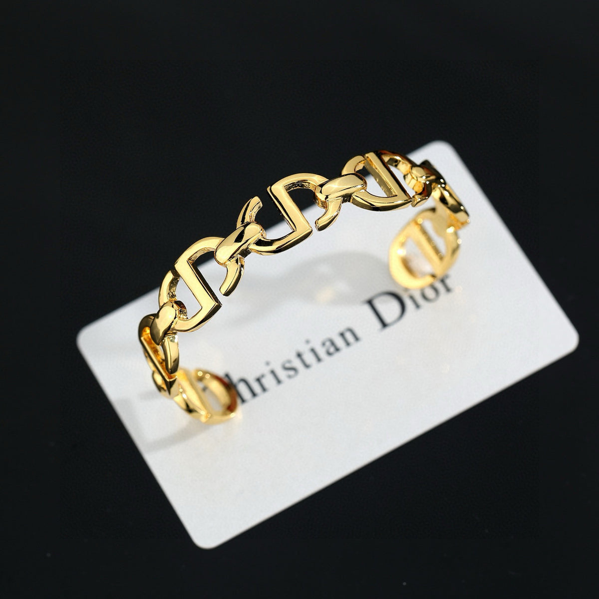 white gold Bangle for women - product detail view