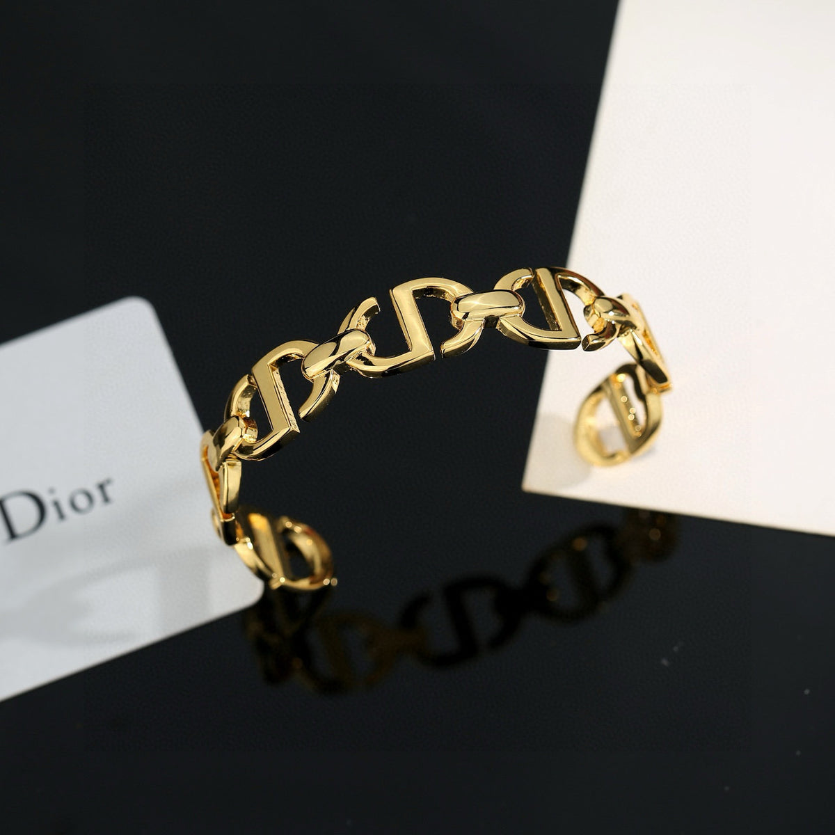 white gold Bangle for women - alternate angle view 6