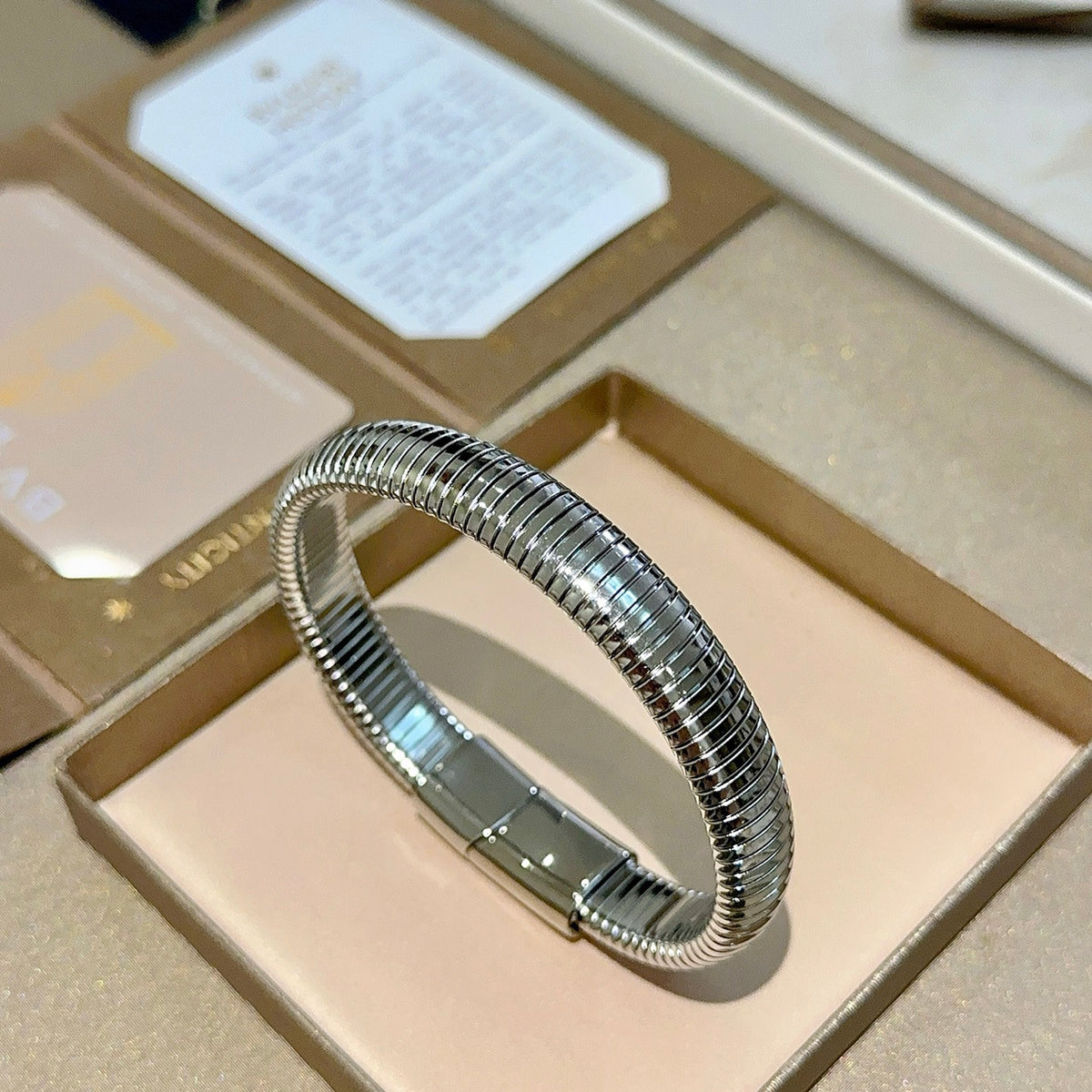 gold minimalist Ring for men - alternate angle view 4