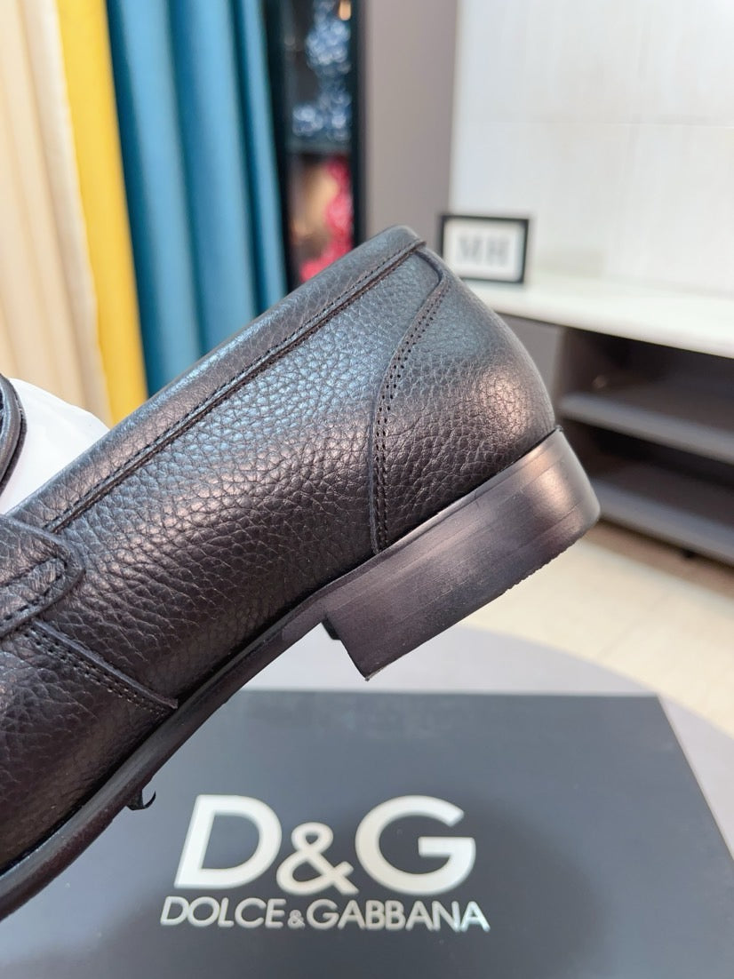 Dolce & Gabbana DG Men's Dress Shoes in Premium Calfskin