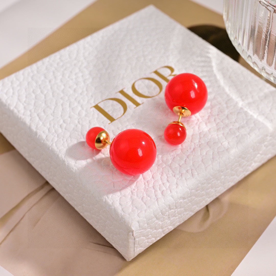gold metal letter Drop Earrings for women - alternate angle view 3