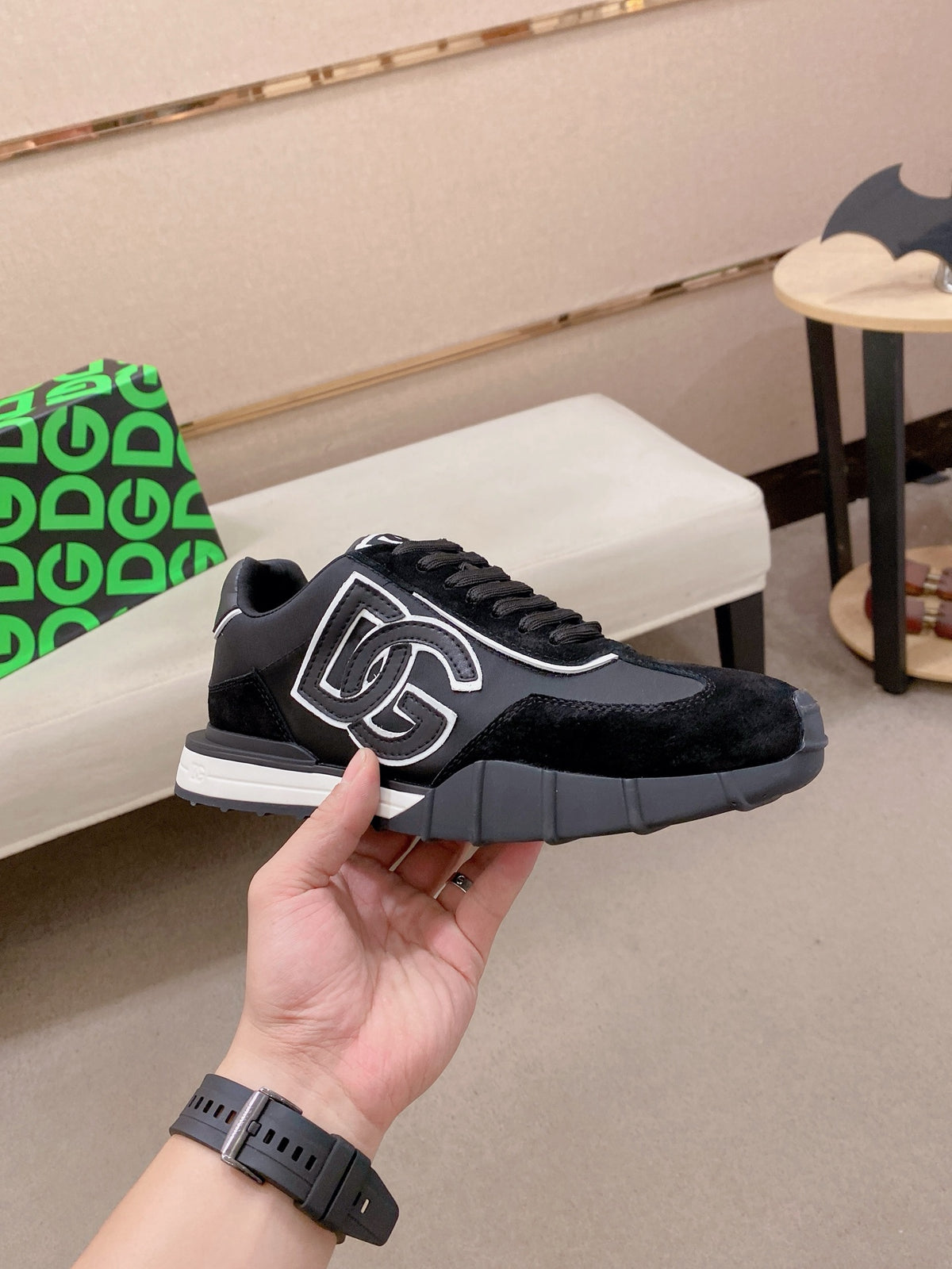 Dolce & Gabbana DG Men's Fashion Athletic Casual Sneakers