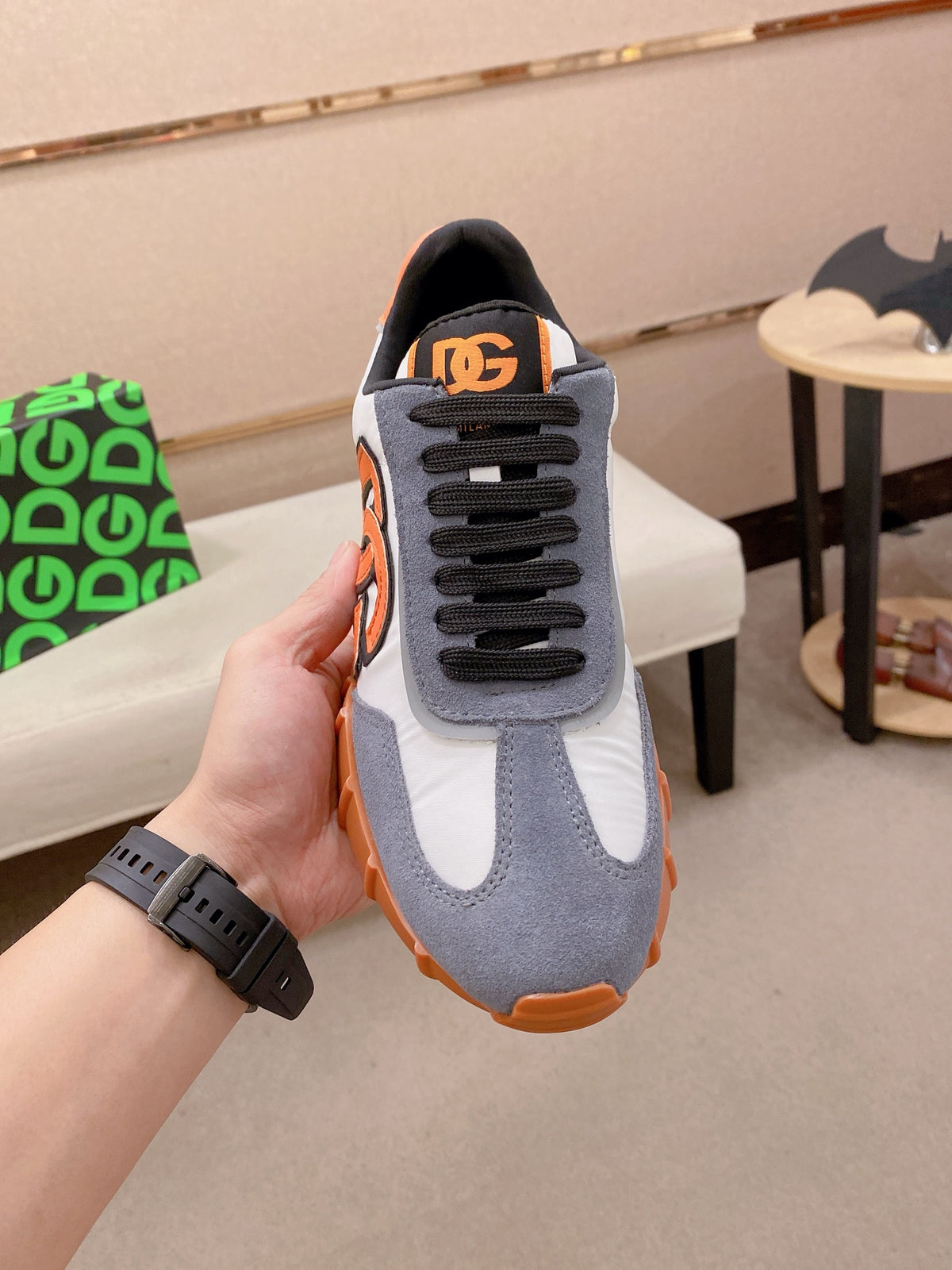 Dolce & Gabbana DG Men's Fashion Athletic Casual Sneakers