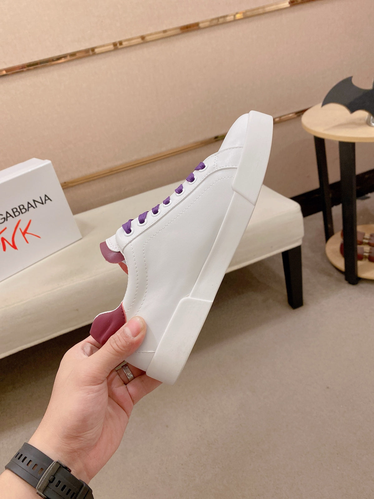 Dolce & Gabbana DG Couple's Athletic Casual Sneakers