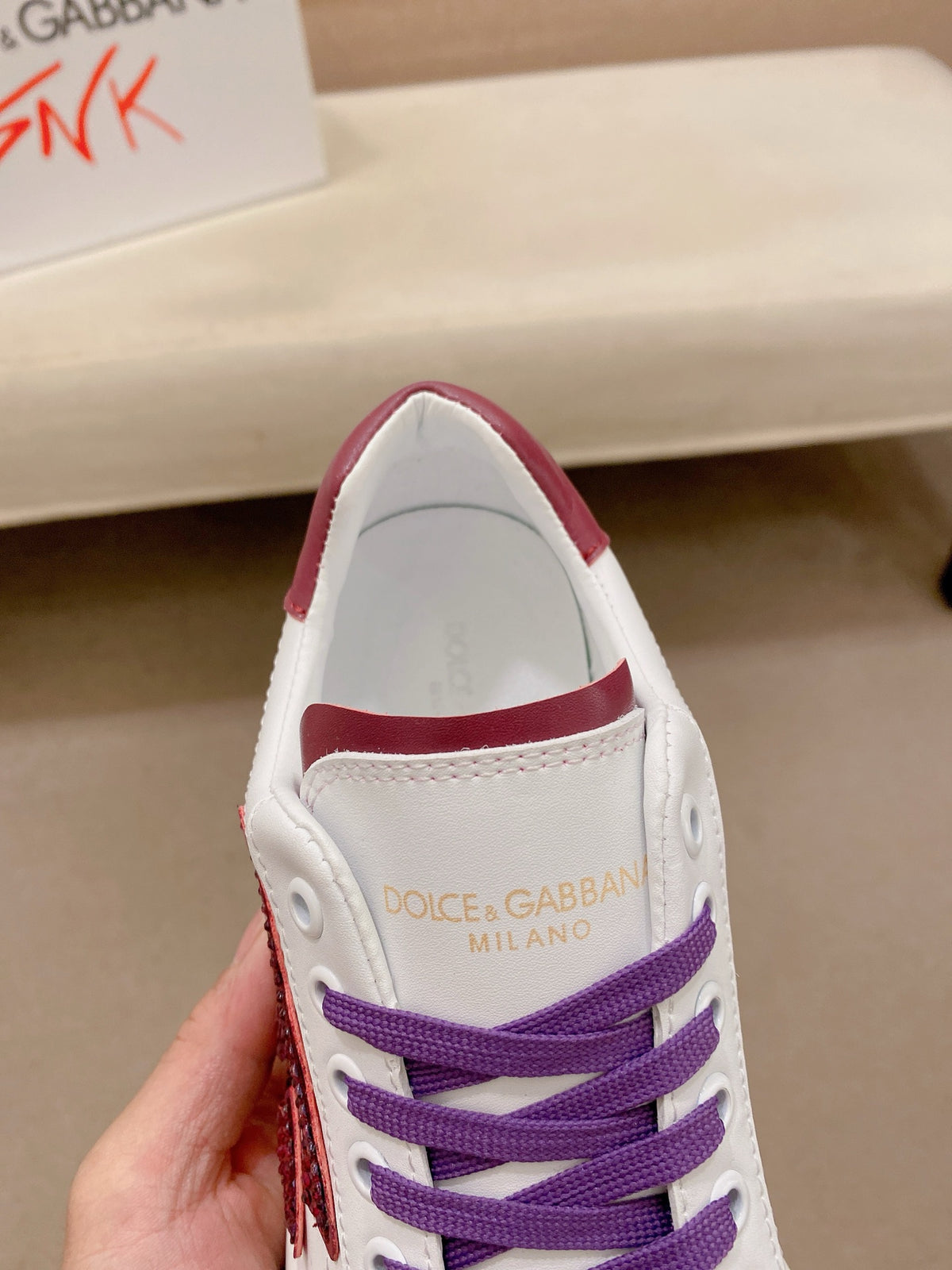 Dolce & Gabbana DG Couple's Athletic Casual Sneakers