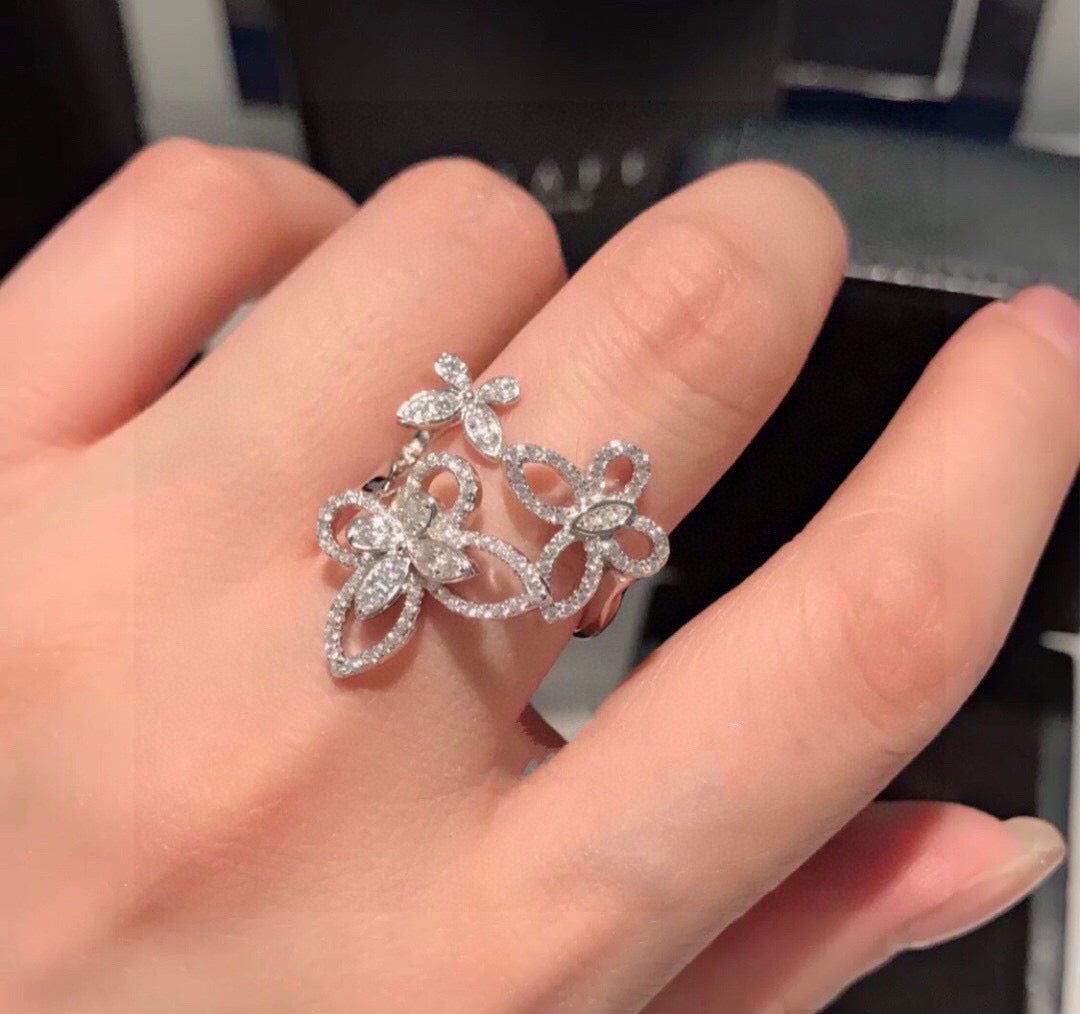 butterfly Ring for women - product detail view