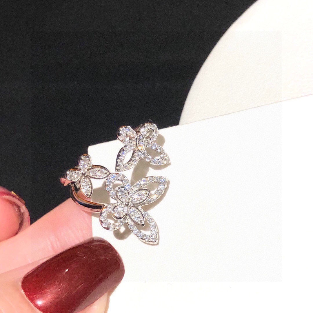 butterfly Ring for women - alternate angle view 4