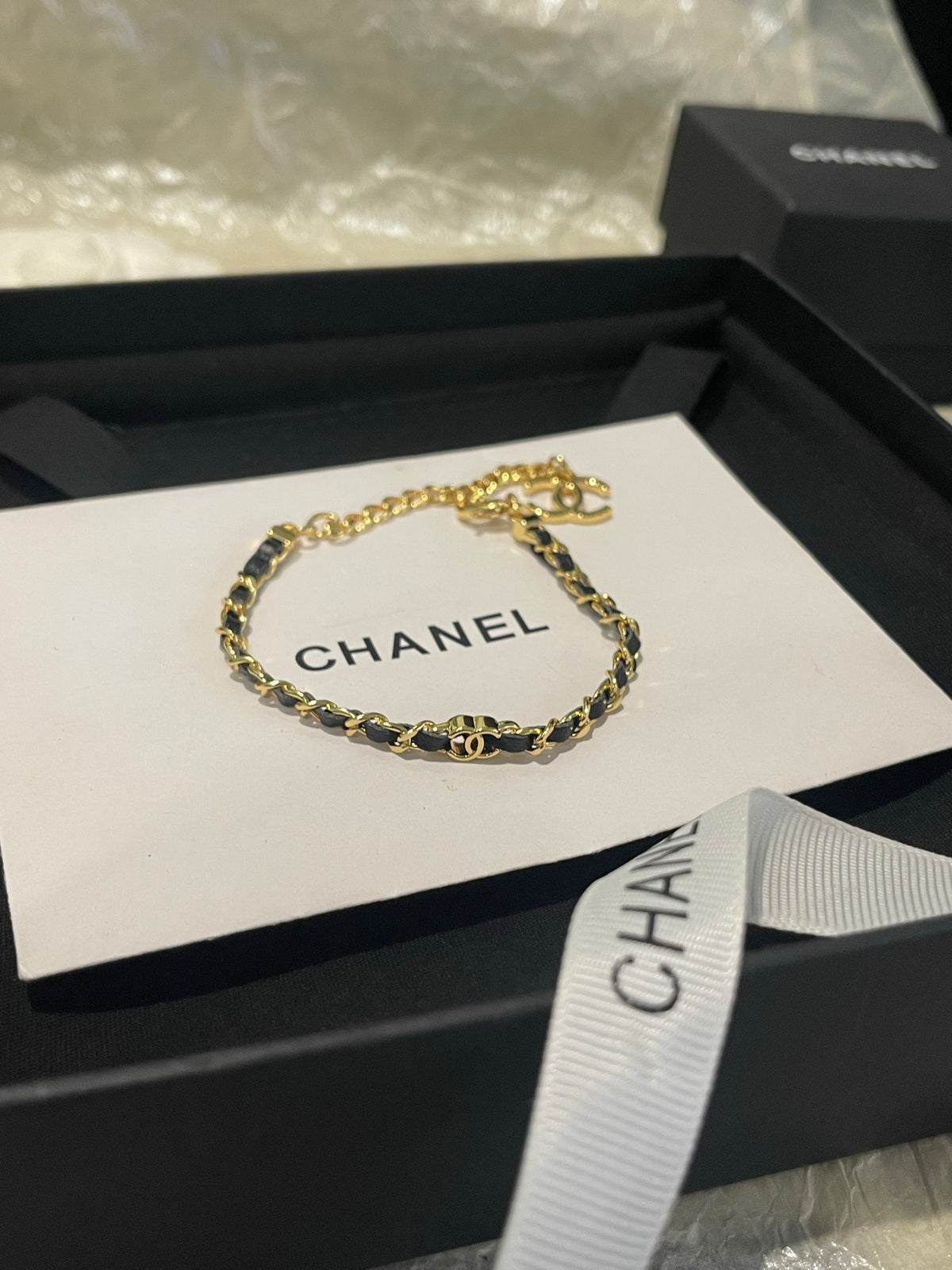 leather double c Bracelet for women - alternate angle view 8