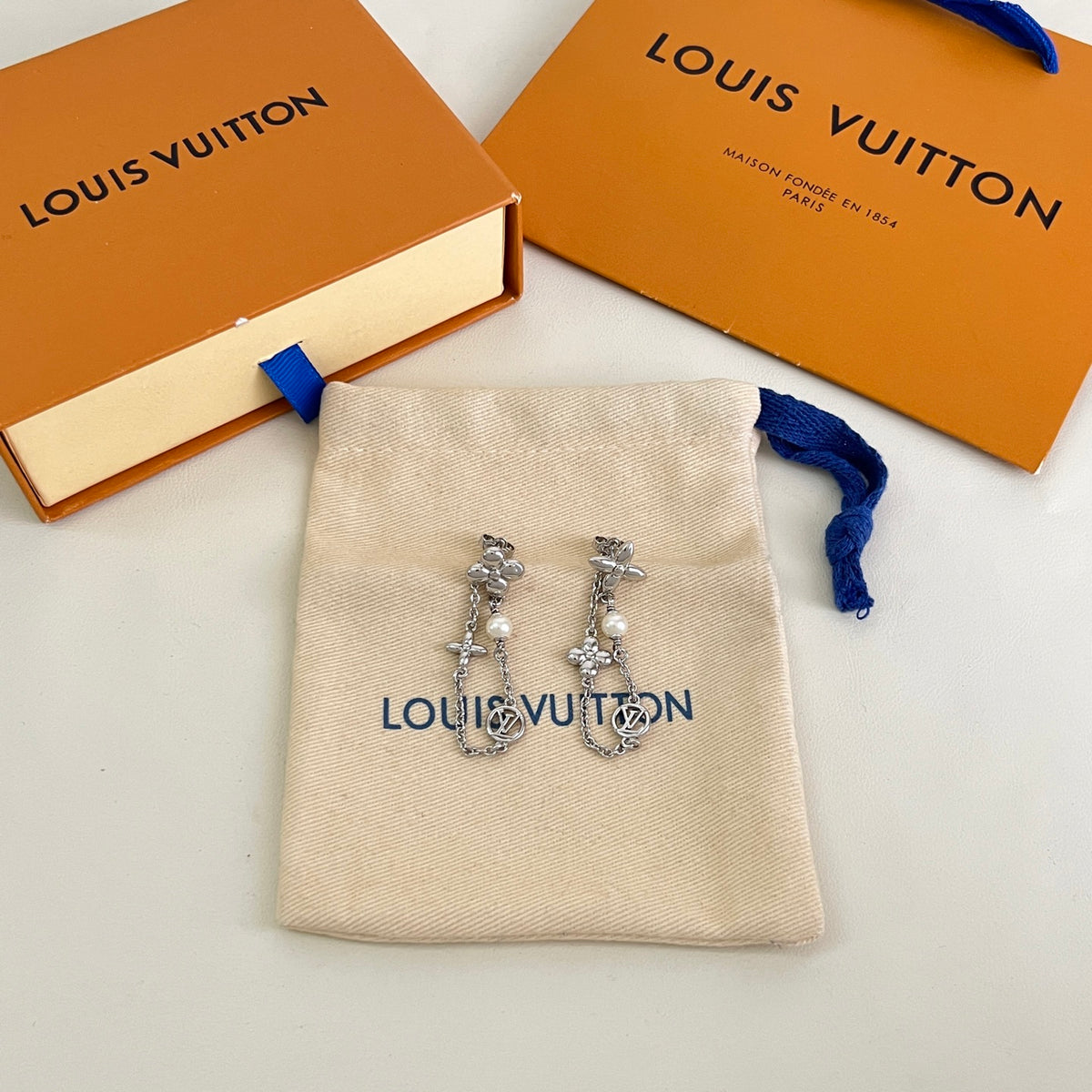 vintage Stud Earrings for women - product detail view