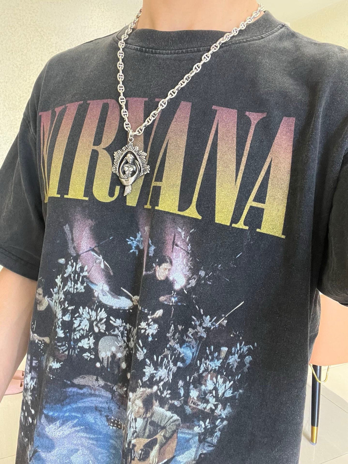 chain Necklace for men - alternate angle view 9
