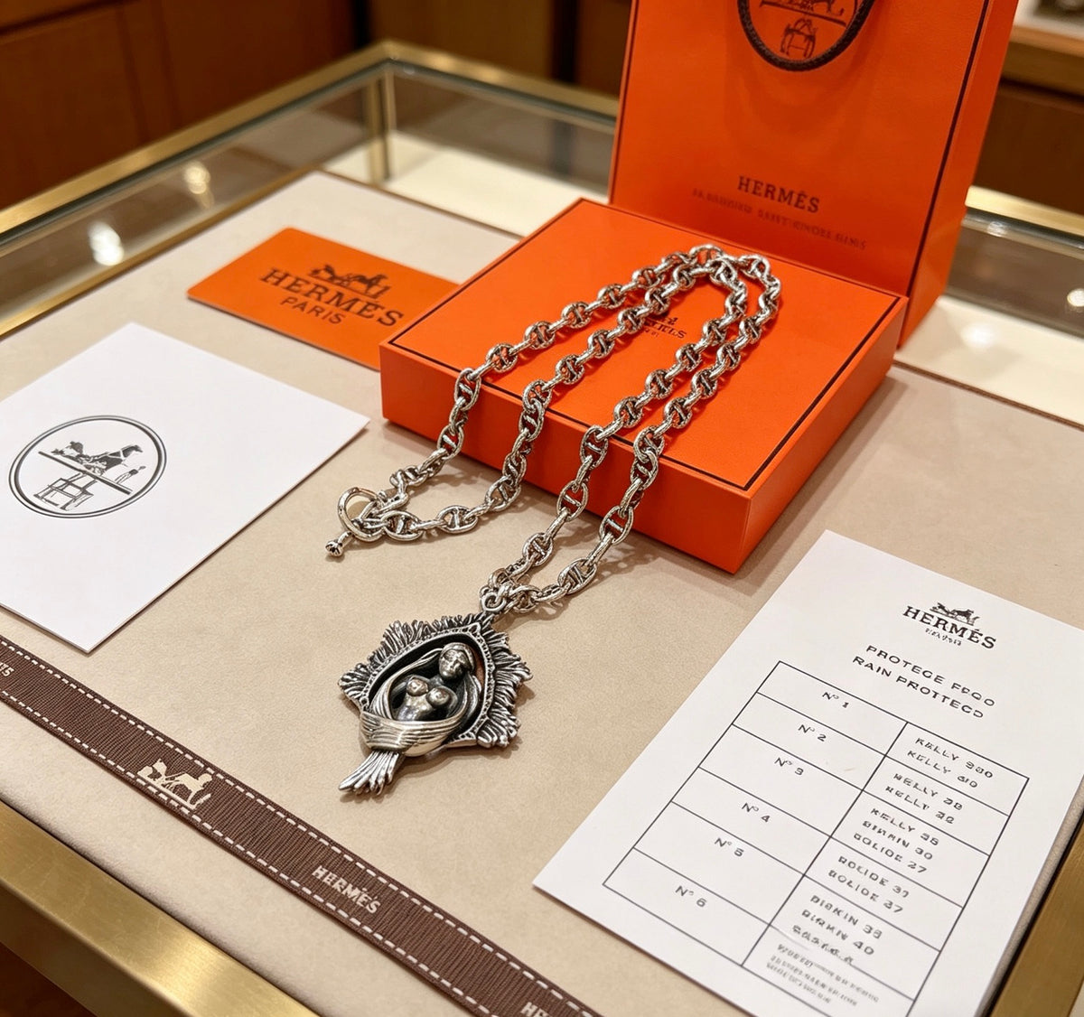 chain Necklace for men - alternate angle view 5