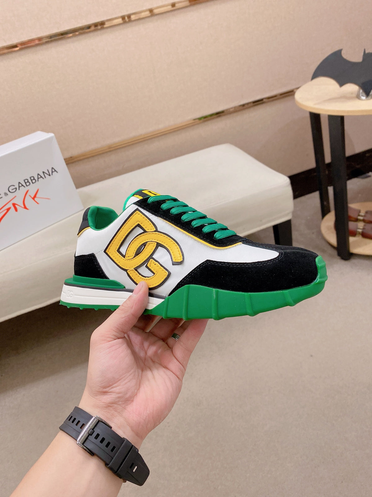 Dolce & Gabbana DG Couple's Athletic Casual Sneakers